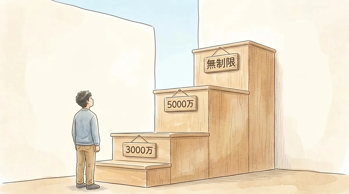 保険金額の比較